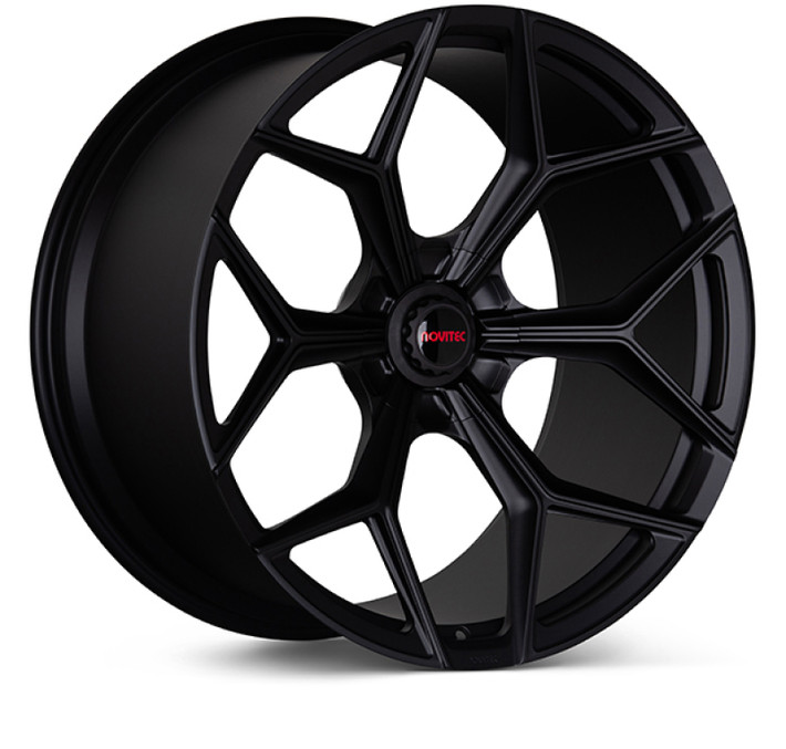 Vossen x Novitec NL4-5L 23x10.5 ET:21 Satin Black Lamborghini Urus Front Wheel - F-AFP-267-F01-C26 Photo - Primary
