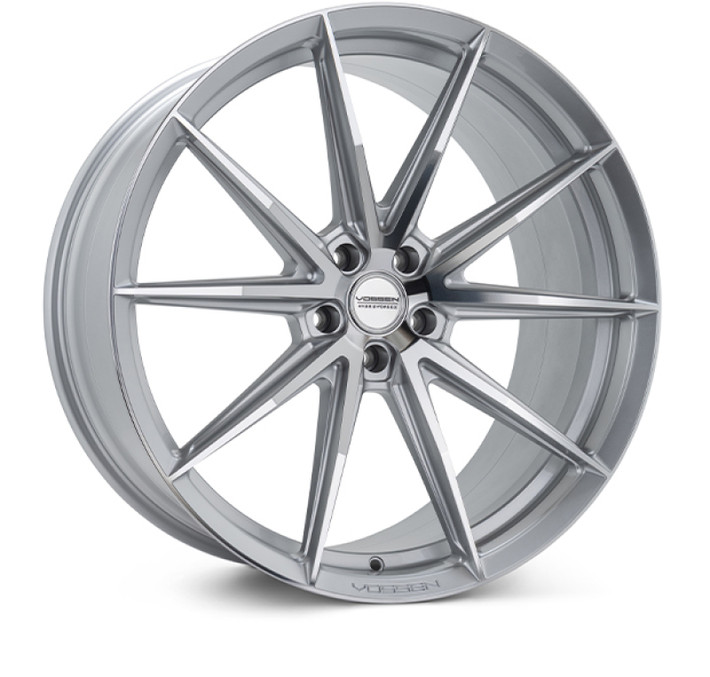 Vossen HFX-2 20x9 - 5x120 - ET35 - Flat - 72.56 - Silver Polished Wheel - HFX2-0B02 Photo - Primary