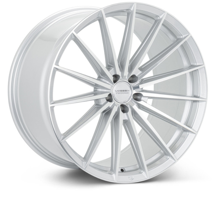 Vossen HFX-4 22x10.5 - 5x112 - ET35 - Deep - 66.5 - Silver Polished Wheel - HFX4-2M53 Photo - Primary