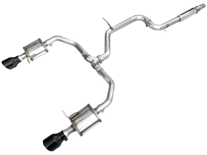 AWE Tuning 22-25 Volkswagen Jetta GLI Touring Edition Exhaust - Diamond Black Tips - 3015-33275 Photo - Primary