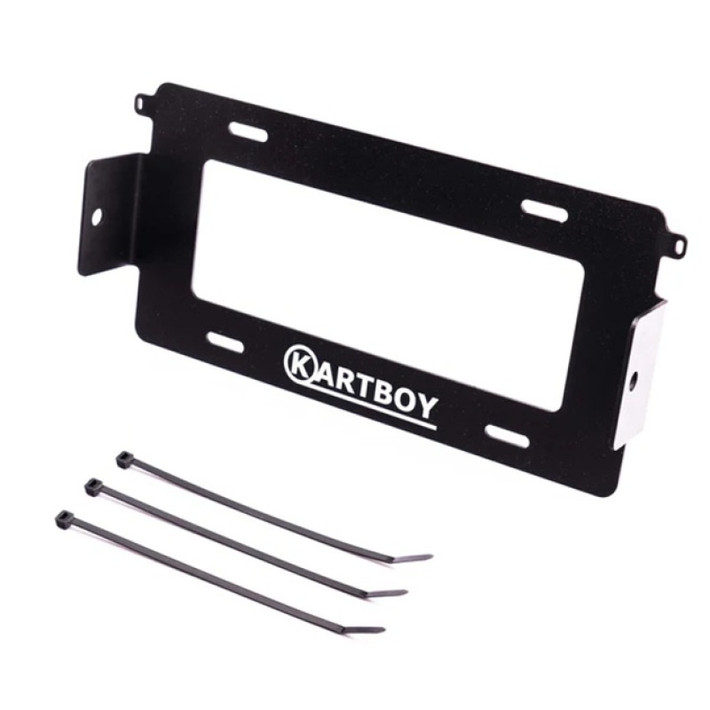 Kartboy Subaru License Plate Light Mount - Black - KB-055-PL-LIGHT User 1