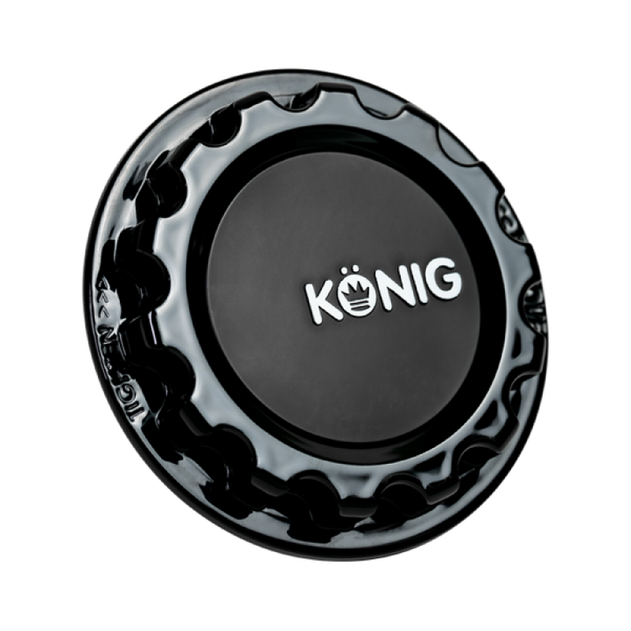 Konig MRK1 Gloss Black Gear Cap w/ Logo - CAPMRK1B User 1