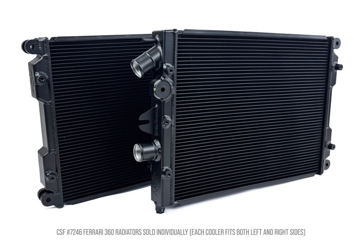 CSF 00-08 Ferrari 360 High Performance All Aluminum Radiator - Left/Right - 7246 Photo - Primary