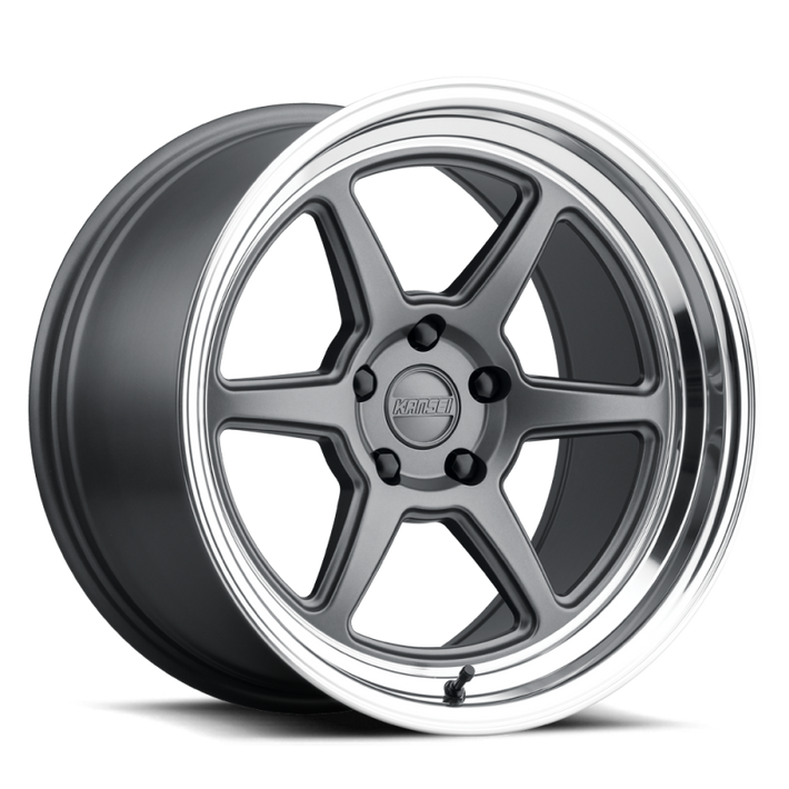 Kansei K14G Roku 18x8.5in / 5x112 BP / +35mm Offset / 66.56mm Bore - Matte Gunmetal Wheel - K14G-188517+35 User 1