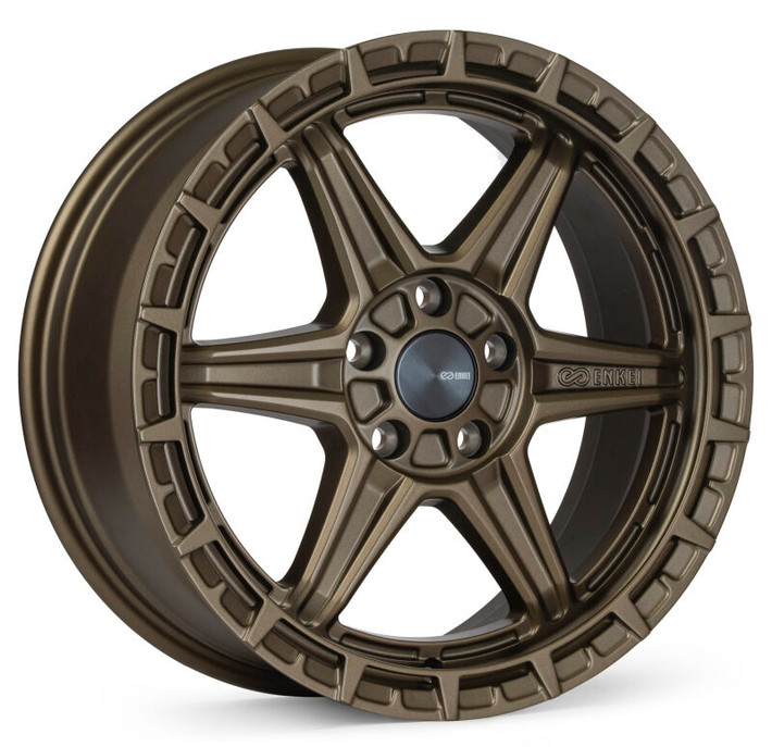 Enkei Trail-Finder OVL 17x7.5 / 5x108 BP / ET35 / 63.4mm Bore - Matte Bronze Wheel - 559-775-3135ZP Photo - Primary
