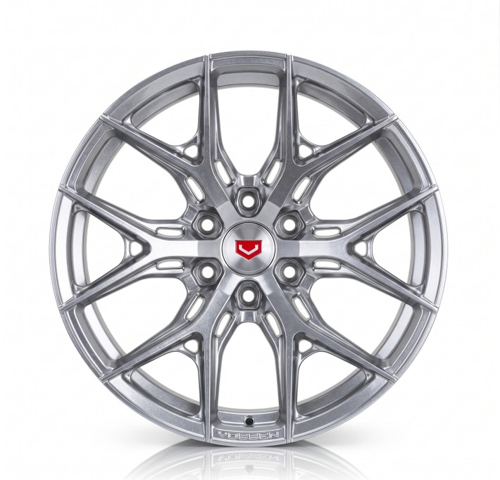 Vossen HF6-4 20x9.5 - 6x135 - ET15 - Deep Face - 87.1 - Silver Metallic Wheel - HF64-0F-T1401 Photo - Primary