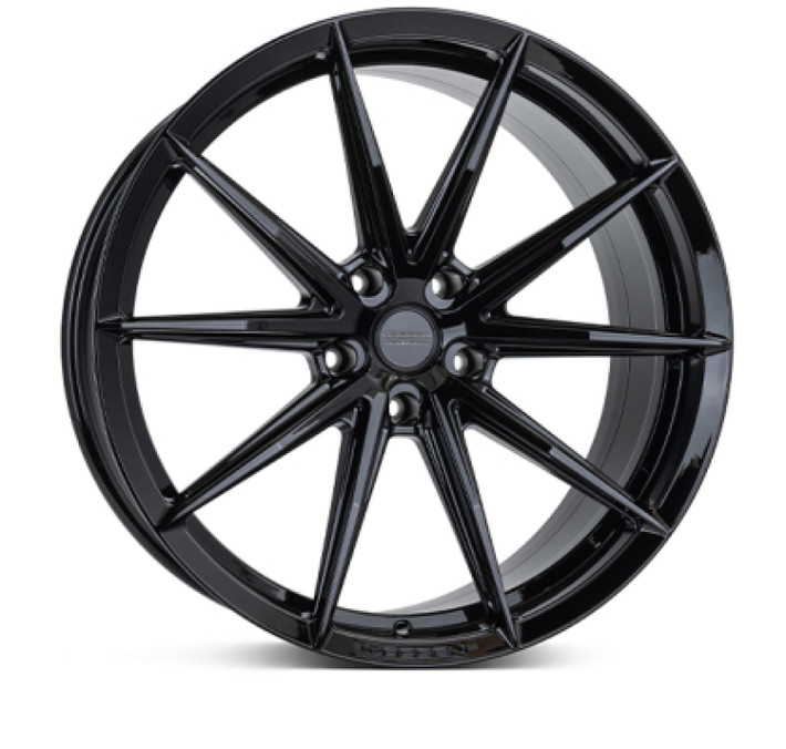 Vossen HFX-2 19x9.5 - 5x114.3 - ET25 - Deep Face - 73.1 - Gloss Black Wheel - HFX2-9N66 Photo - Primary