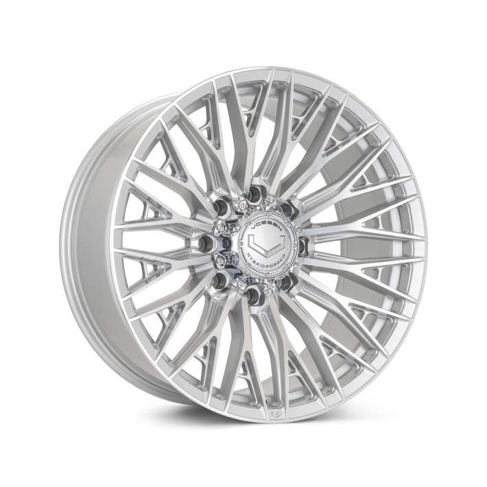 Vossen HFX-6 22x10 - 8x165.1 - ET-18 - Super Deep Face - 125.1 - Silver Polished Wheel - HFX6-2X20-SP Photo - Primary