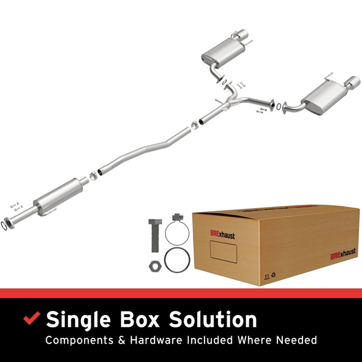 BRExhaust Exhaust Kit - 13-16 Lexus ES350 3.5L - 106-0827 Photo - Primary