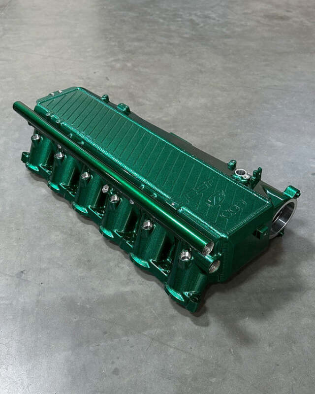 CSF Toyota A90/A91 Supra/ BMW G-Series B58 Charge-Air Cooler Manifold - Isle of Man Green - 8200IMG Photo - Primary