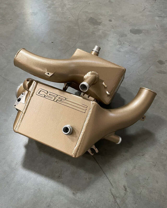 CSF 2025+ BMW G90 M5 / G99 M5 Touring Charge Air Cooler - Bismark Gold - 8351BG Photo - Primary