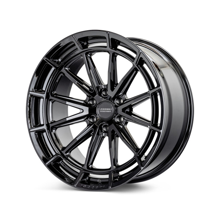 Vossen HFX-5 - 22x10 - 6x135 - ET-18 - Super Deep Face - 87.1 - Gloss Black Wheel - HFX5-2F26 Photo - Primary