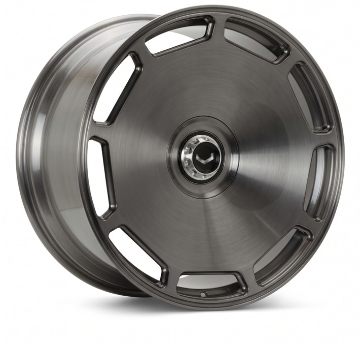 Vossen Forged GEN-6 - FLOATING CAP - 24x10 - ET10 - 5x120 - 72.56 - BRUSHED DARK SMOKE - GHOST II R - GEN-06-NUT-4B002 Photo - Primary