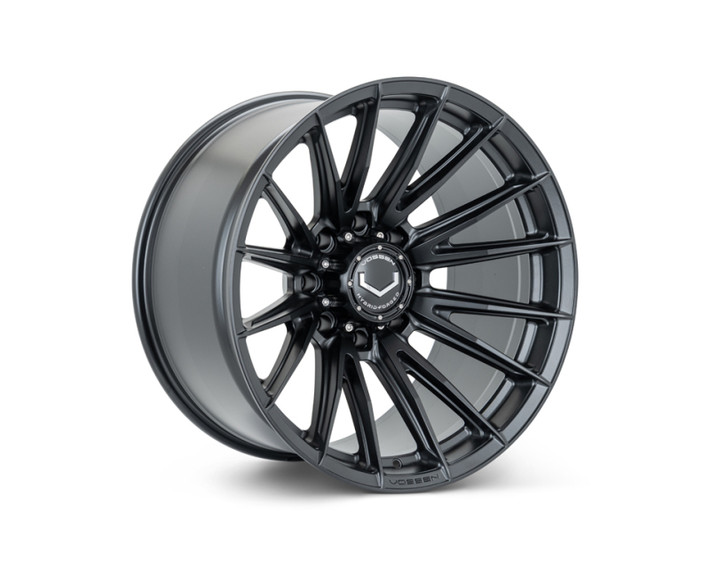 Vossen HFX-2 24x11 - 8x180 - ET0 - Deep Face - 124.3 - Satin Black Wheel - HFX2-4Z46-SB Photo - Primary