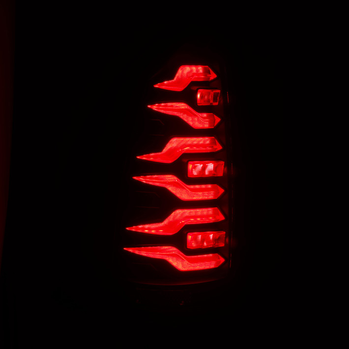 AlphaRex 14-21 Lexus GX470 Luxx-Series LED Tail Lights -Black - 678009 User 1