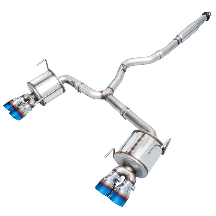 AWE Tuning 12-14 Subaru WRX STI Touring Edition Exhaust - Vapor Blue Quad Tips - 3015-49112 User 1