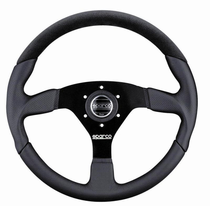 Sparco Steering Wheel L505 Lap 5 Blk/Blk/Blk - 015TL522TUV Photo - Primary