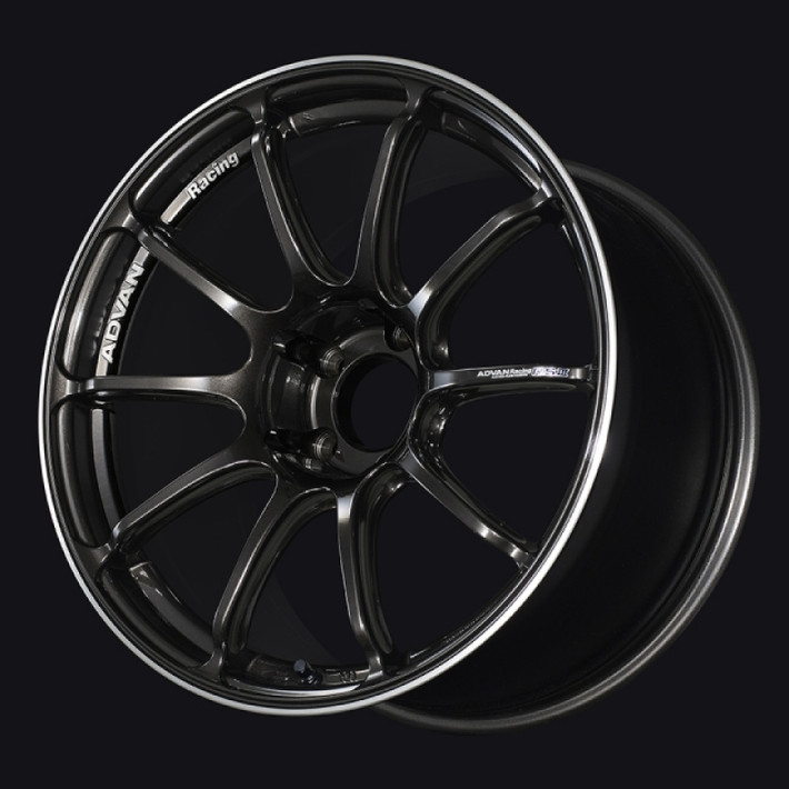 Advan RSIII 18x8.5 +45 5-112 Black Gun Metallic & Ring Wheel - YA38H45MBGR User 1