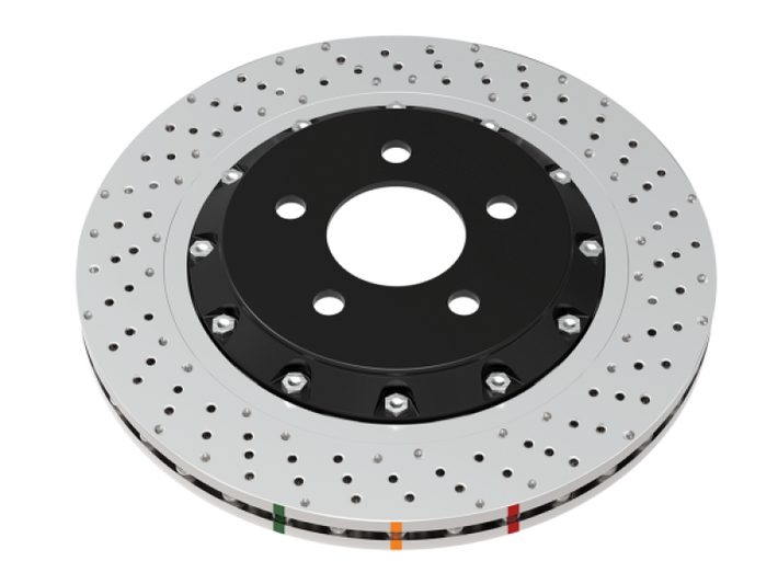 DBA 19+ Chevrolet Camaro ZL1 (w/ M6 Nuts) 5000 Series Cross Drilled & Dimpled Brake Rotor - 53916.1XD User 1