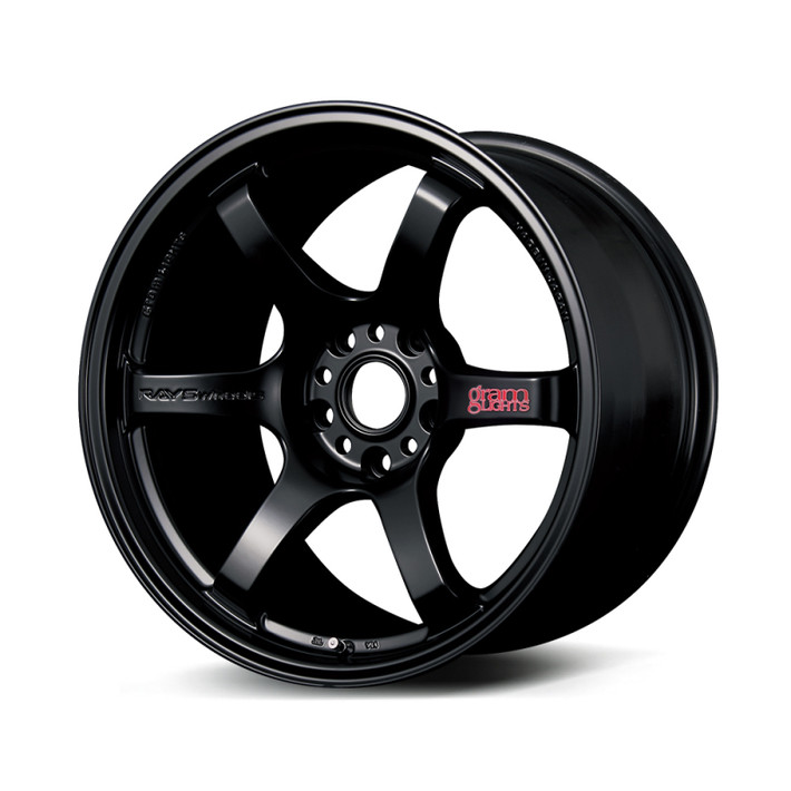 Gram Lights 57DR 18x9.5 +38 5-114.3 Semi Gloss Black Wheel - WGIX38EH Photo - Primary