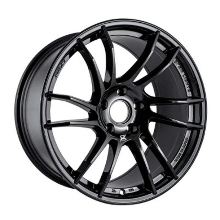 Gram Lights 57XR 18x9.5 +38 5-114.3 Glossy Black Wheel (Minimum Order Qty 20) - WGJRX38EGX User 1