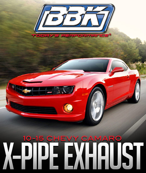 BBK X Pipe For 2010-2015 Chevy Camaro