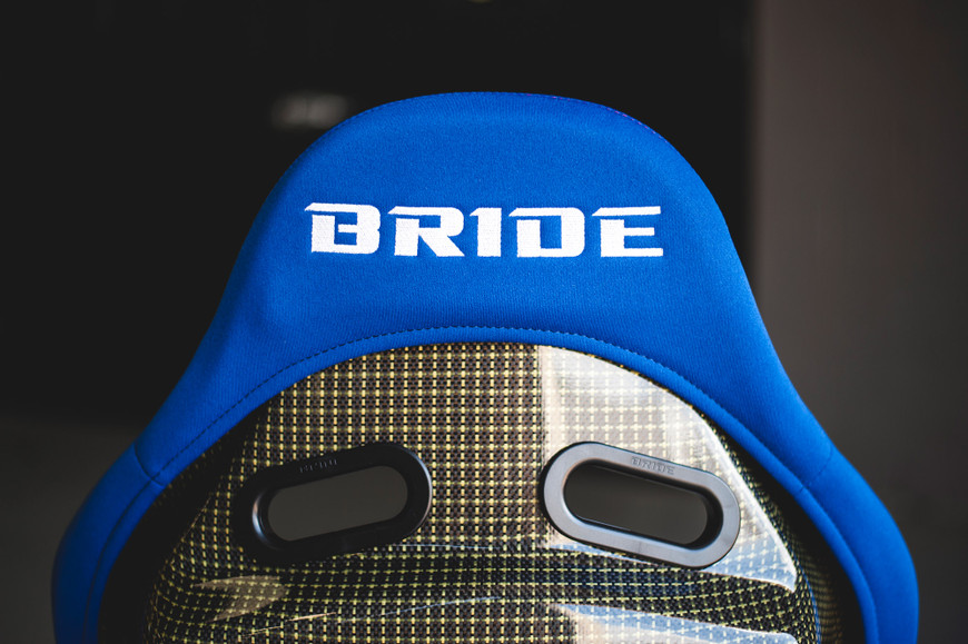 Bride Stradia II Seat installed on a Subaru STi