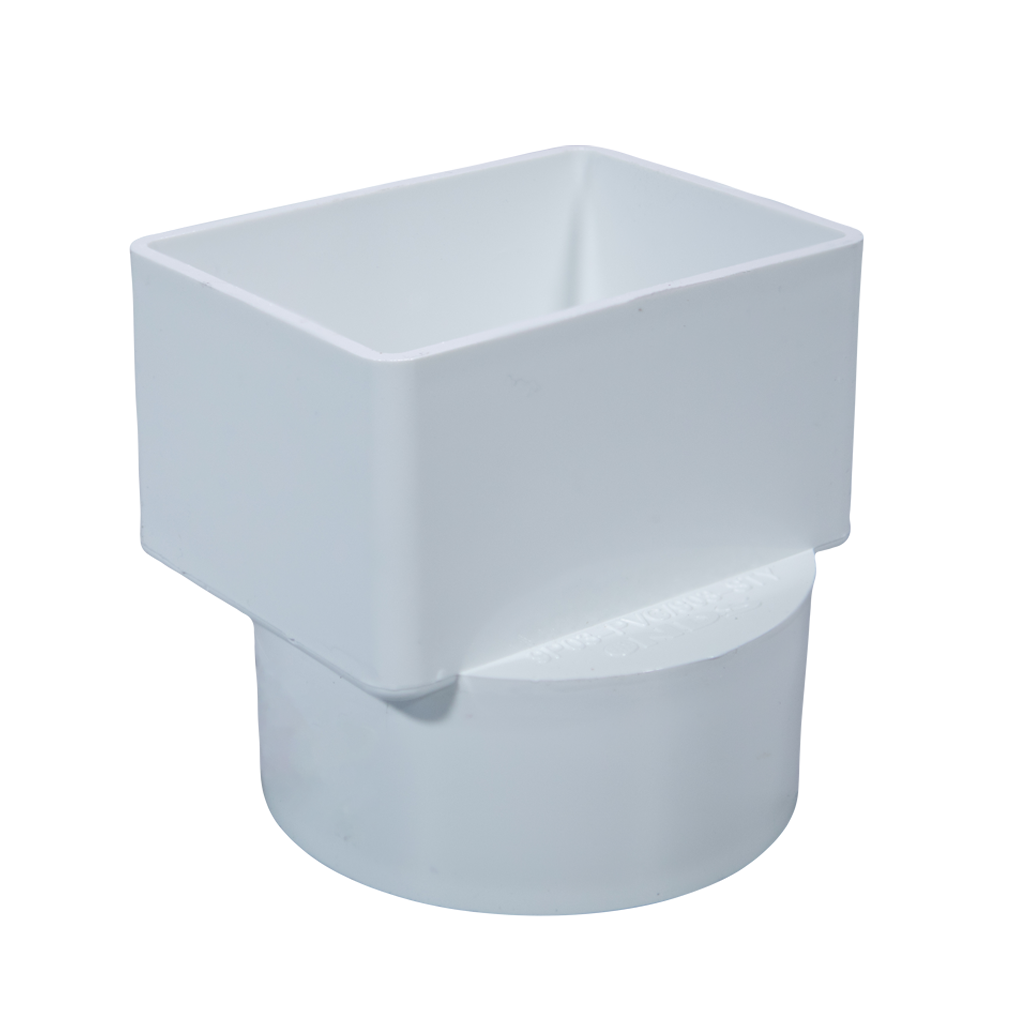 NDS HIPS Offset Downspout Adapter, 2X3 Downspout X S&D Hub, 60 OFF