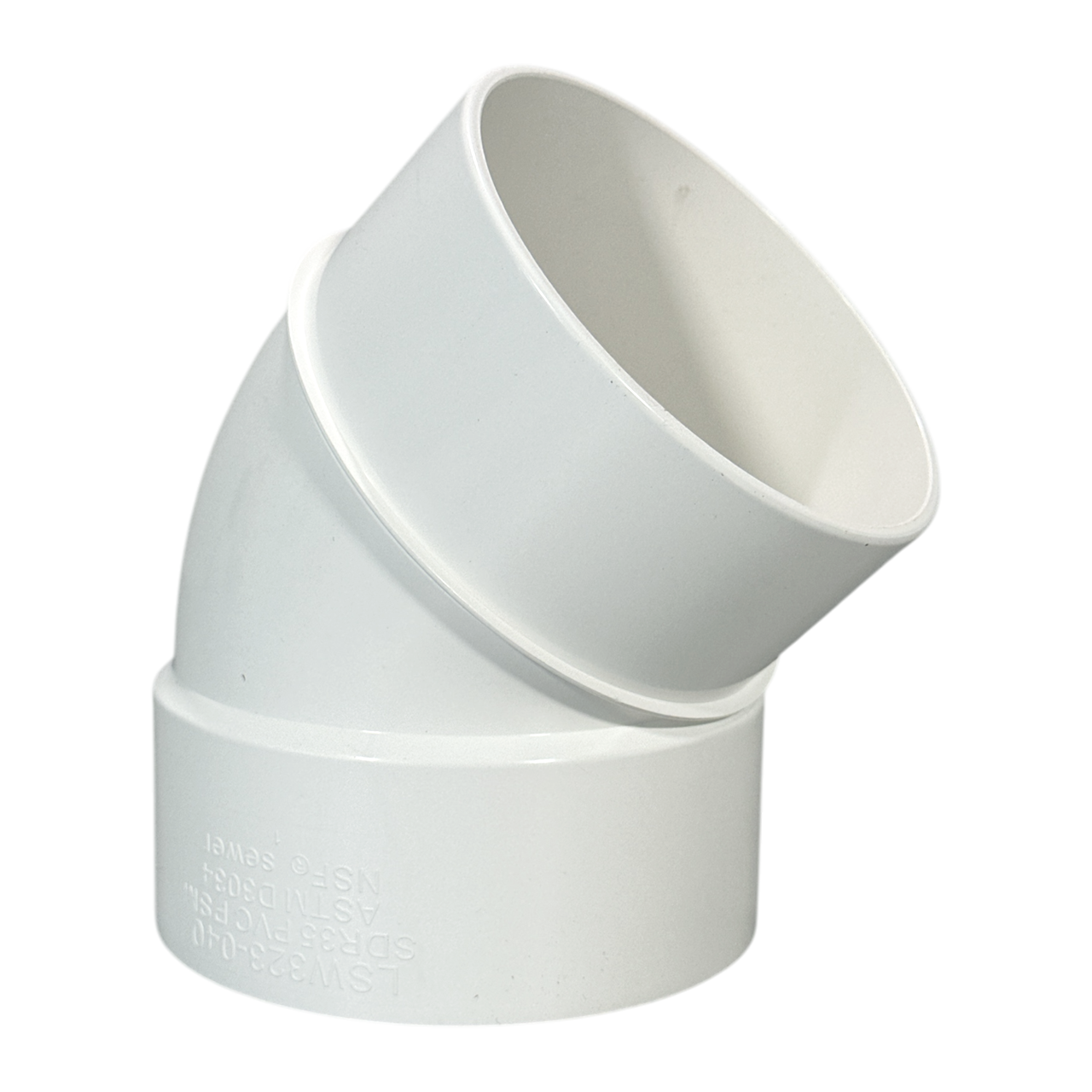 4" S&D PVC 45 Street