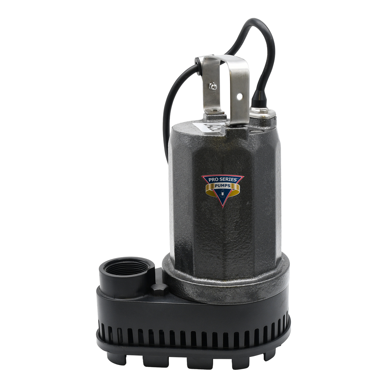 Raised - SCF33 1/3 HP Sump Pump Convertible Base (PUMP ON)
