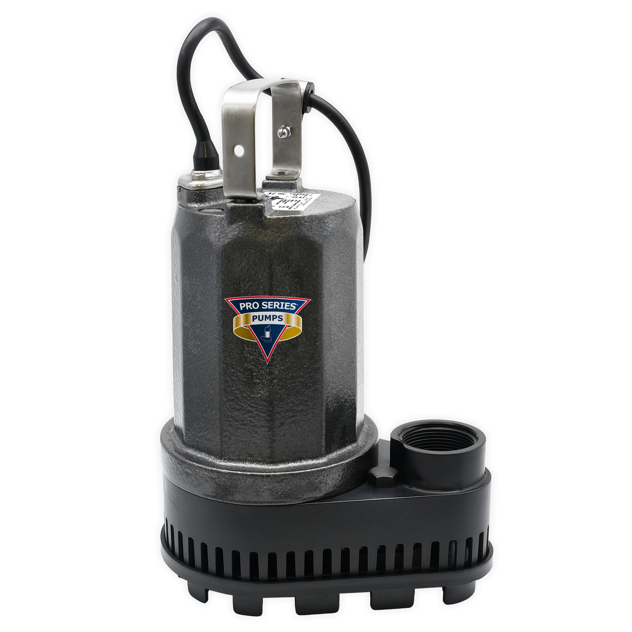 Raised - SCF33 1/3 HP Sump Pump Convertible Base (PUMP ON)