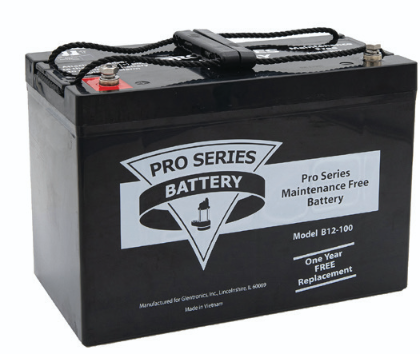 Pro Series Maintenance Free AGM Standby Battery (B12-100)