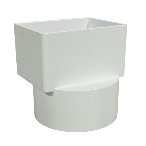 Offset Downspout Adapter 2" x 3" x 3"