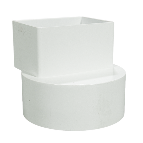 Offset Downspout Adapter 2" x 3" x 4"