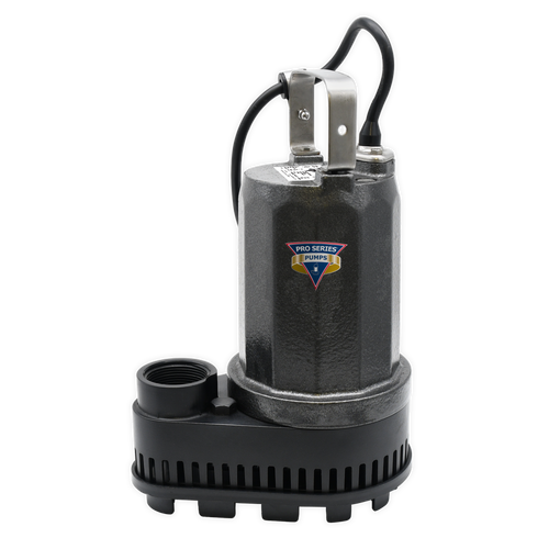 Raised - SCF33 1/3 HP Sump Pump - Convertible Base