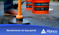 Rendimiento de Aquaphalt