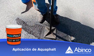 Aplicación de Aquaphalt