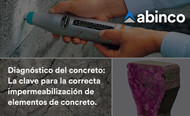 Diagnóstico del concreto: La clave para la correcta impermeabilización de elementos de concreto. Diagnóstico del concreto: La clave para la correcta impermeabilización de elementos de concreto.