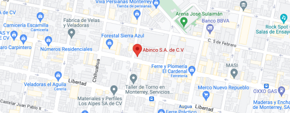 Mapa tienda