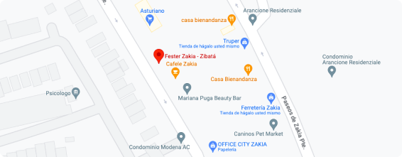 Mapa tienda