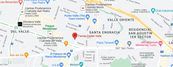 Mapa tienda