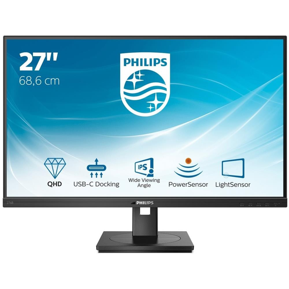 Philips 27 inch QHD - HDMI DisplayPort - USB-C docking with device charging