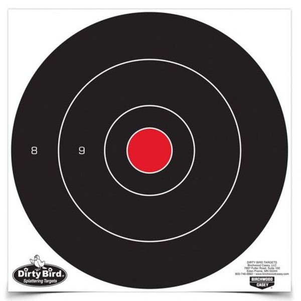 BIRCHWOOD CASEY DIRTY BIRD 12" BULL'S EYE TARGET - 35012