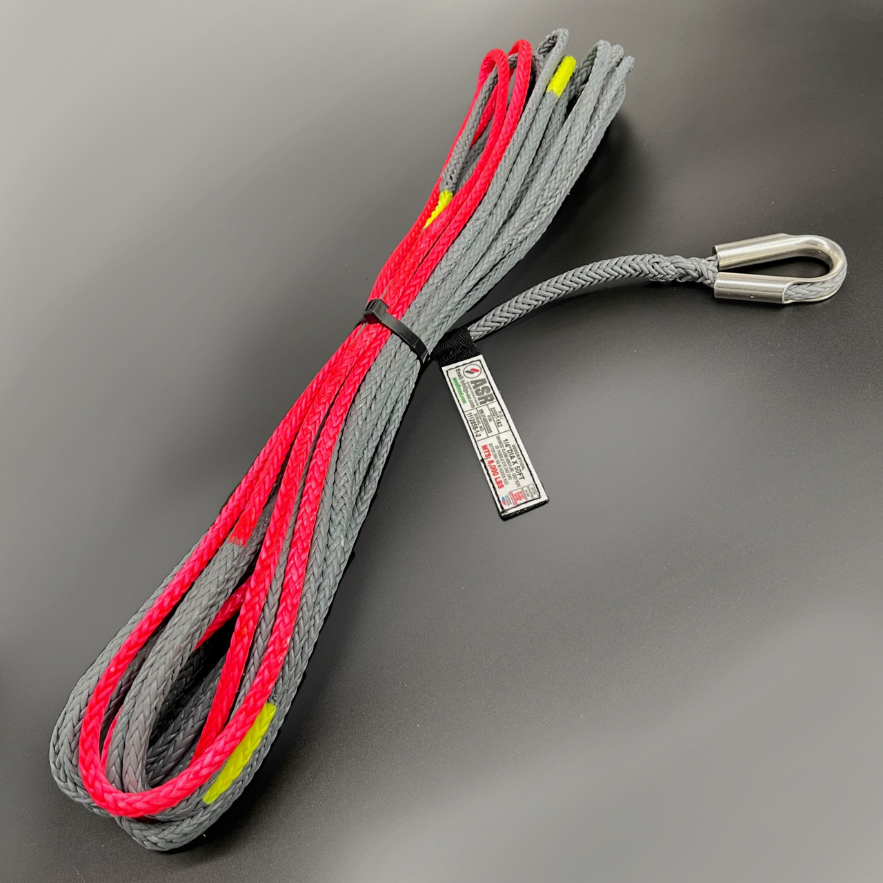 3/16" X 50' ASR ENHANCED Winch Line (MTS 5,500 lbs)