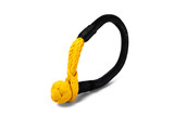 ASR Extreme Soft Shackle, Yellow w/ Black Guard.  Our 3/16" Extreme Soft Shackle comes in the same color scheme, but is much smaller.  Yellow 3/16" extreme soft shackle image coming soon...
