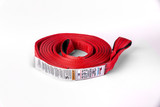2" x 30 ft ASR Poly Flat Strap in Red.