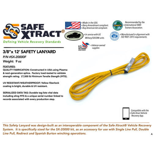 Safe-Xtract Safety Lanyards