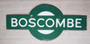 VT 5216. SOUTHERN RAILWAY ENAMEL TARGET "BOSCOMBE"