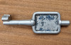VT 5583. ALLOY SINGLE LINE KEY "PORTSMOUTH ARMS - UMBERLEIGH"