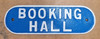 RA 6643  L.N.E.R. CAST IRON "BOOKING HALL" PLATE